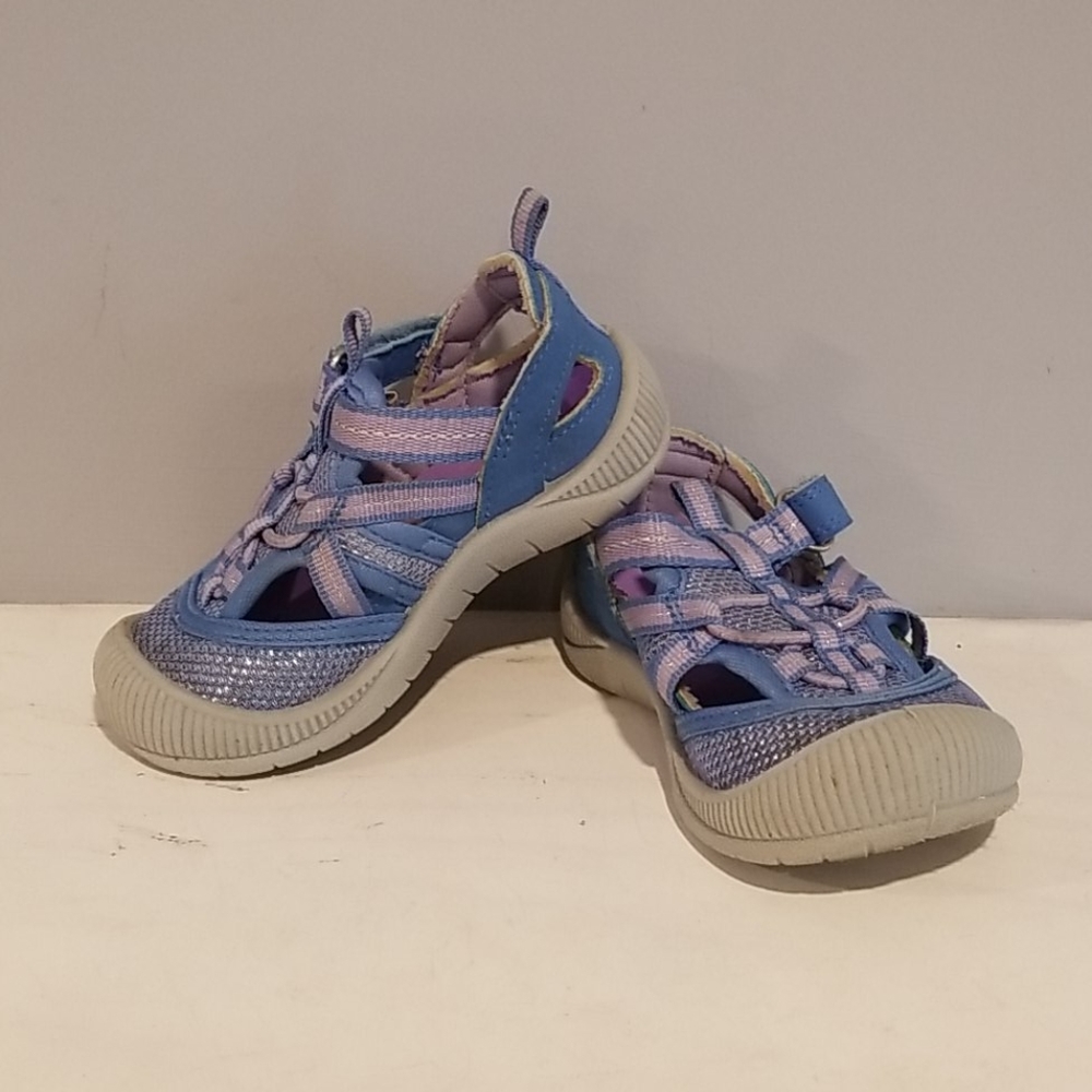 OshKosh B'gosh Baby Girl Blue Washable Sandals
